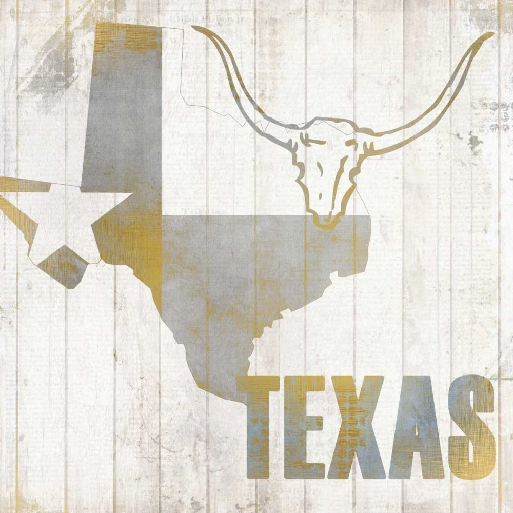 Texas Poster Print by Kimberly Allen-VARPDXKASQ414C Image 1