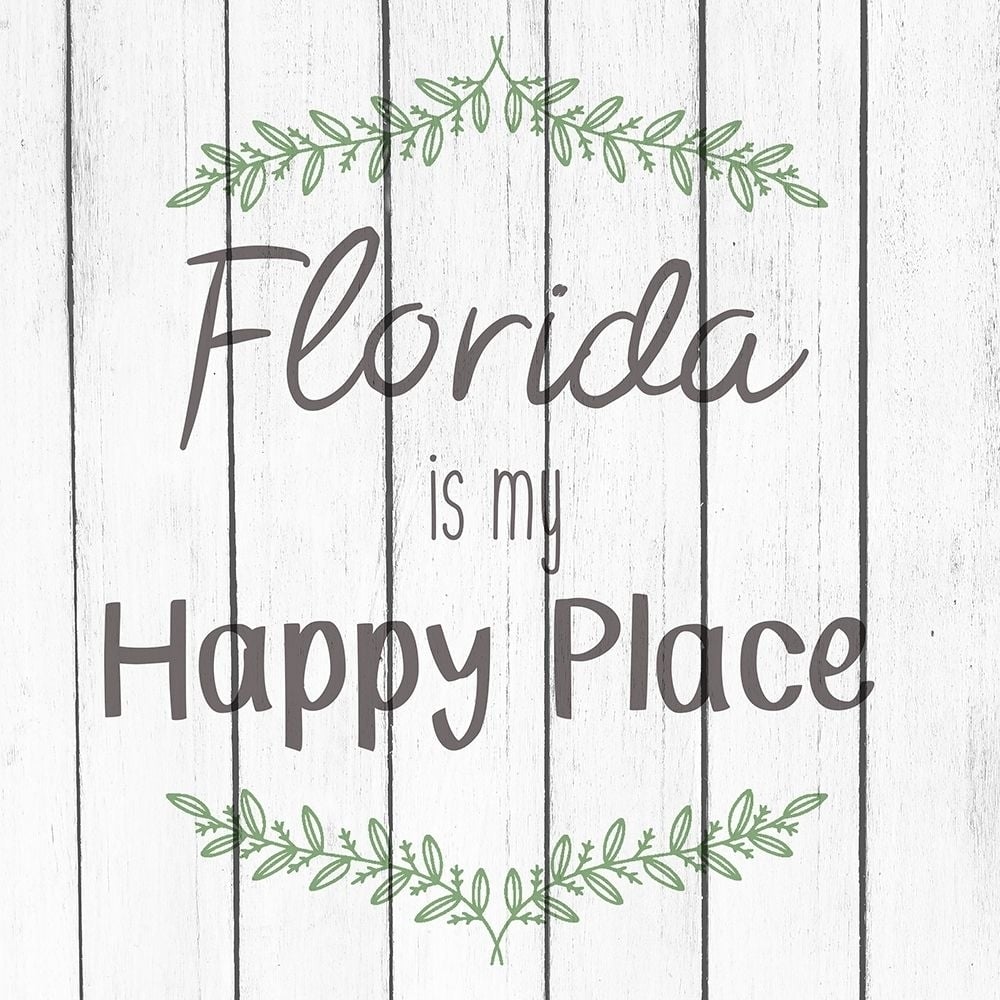 My Happy Place FL Poster Print by Allen Kimberly-VARPDXKASQ535B Image 1