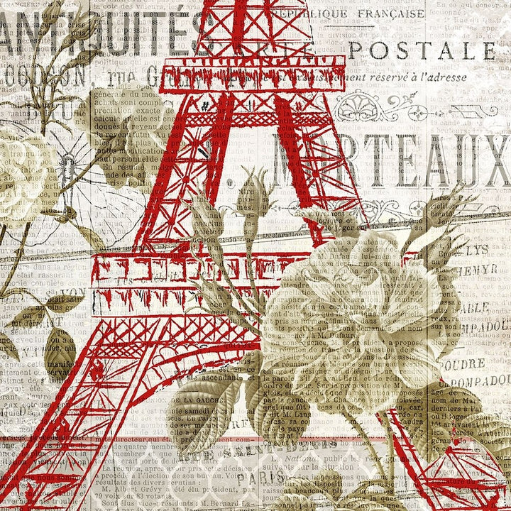 Paris Script Series 3 Poster Print by Allen Kimberly-VARPDXKASQ596A Image 1