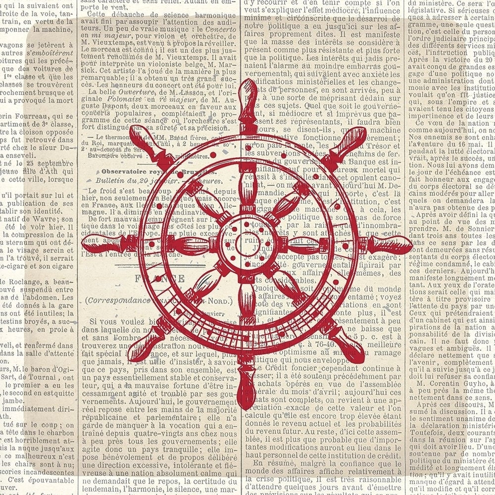 Newspaper Coast 1 Poster Print by Allen Kimberly-VARPDXKASQ621A Image 1