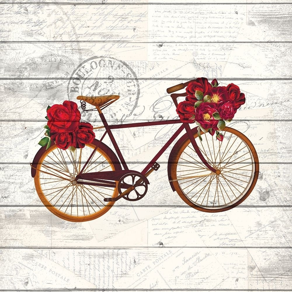 Carte Postal Bike 3 Poster Print by Allen Kimberly-VARPDXKASQ697C Image 1