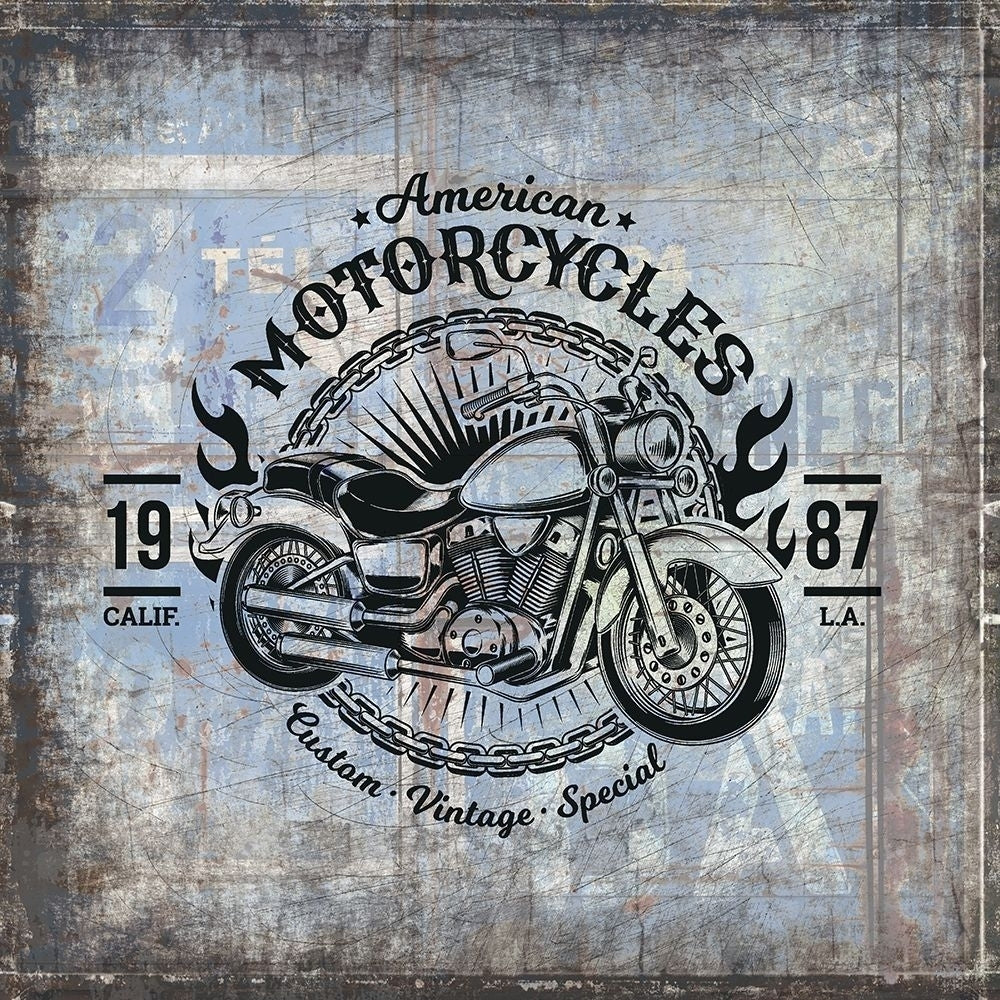 American Motorcycle 1 Poster Print by Allen Kimberly-VARPDXKASQ721A Image 1