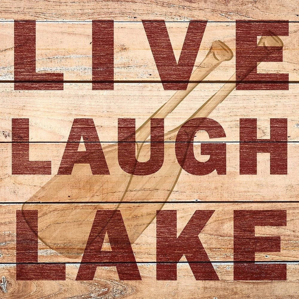 Live Laugh Lake Poster Print by Allen Kimberly-VARPDXKASQ763B Image 1