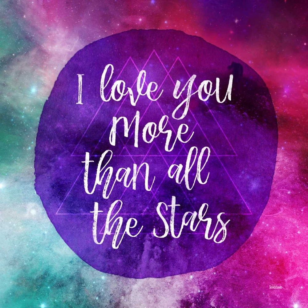 Starry Loved Poster Print by Gigi Louise-VARPDXKBSQ011B Image 1