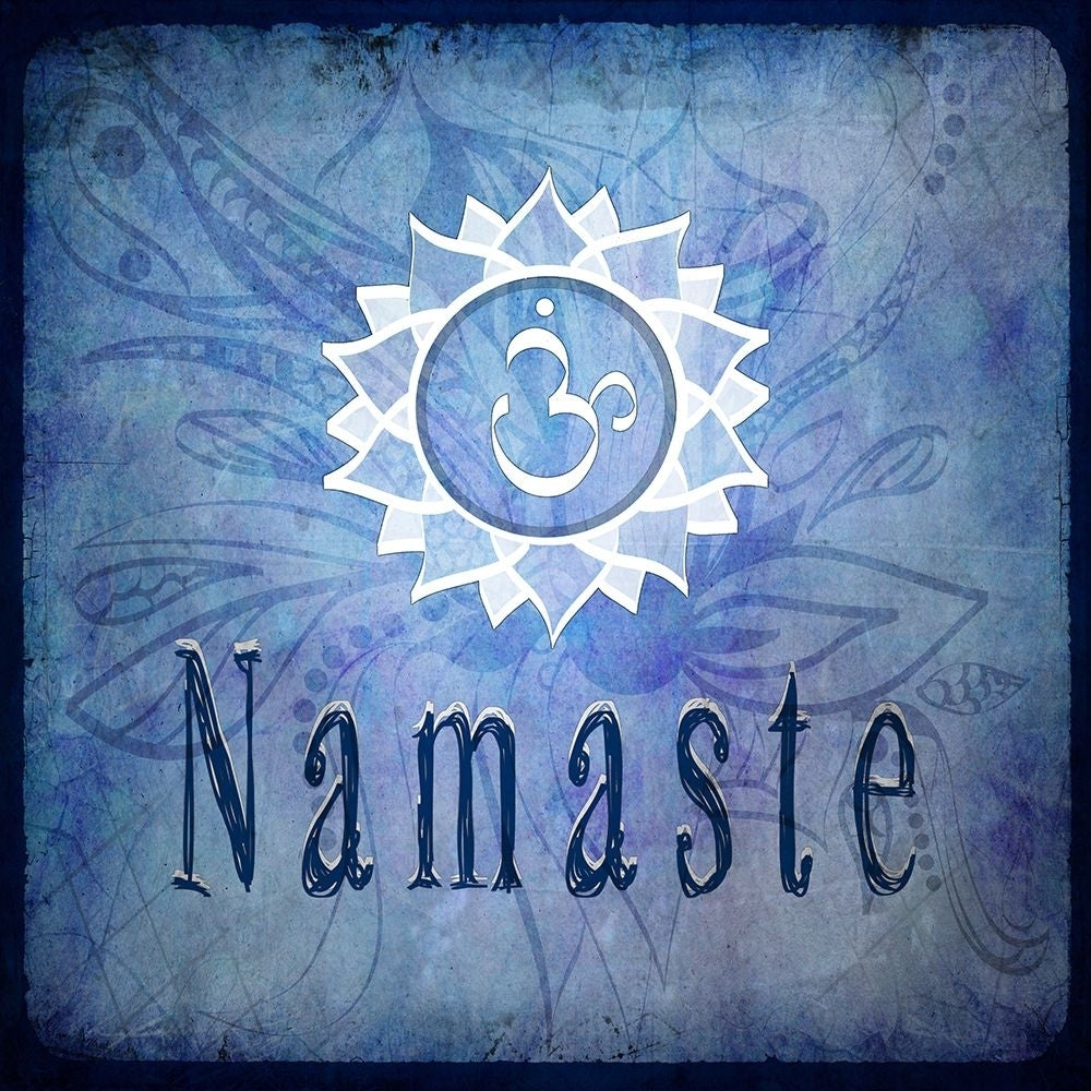 Chakras Yoga Namaste V2 Poster Print - LightBoxJournal-VARPDXLIGBOX188245 Image 1