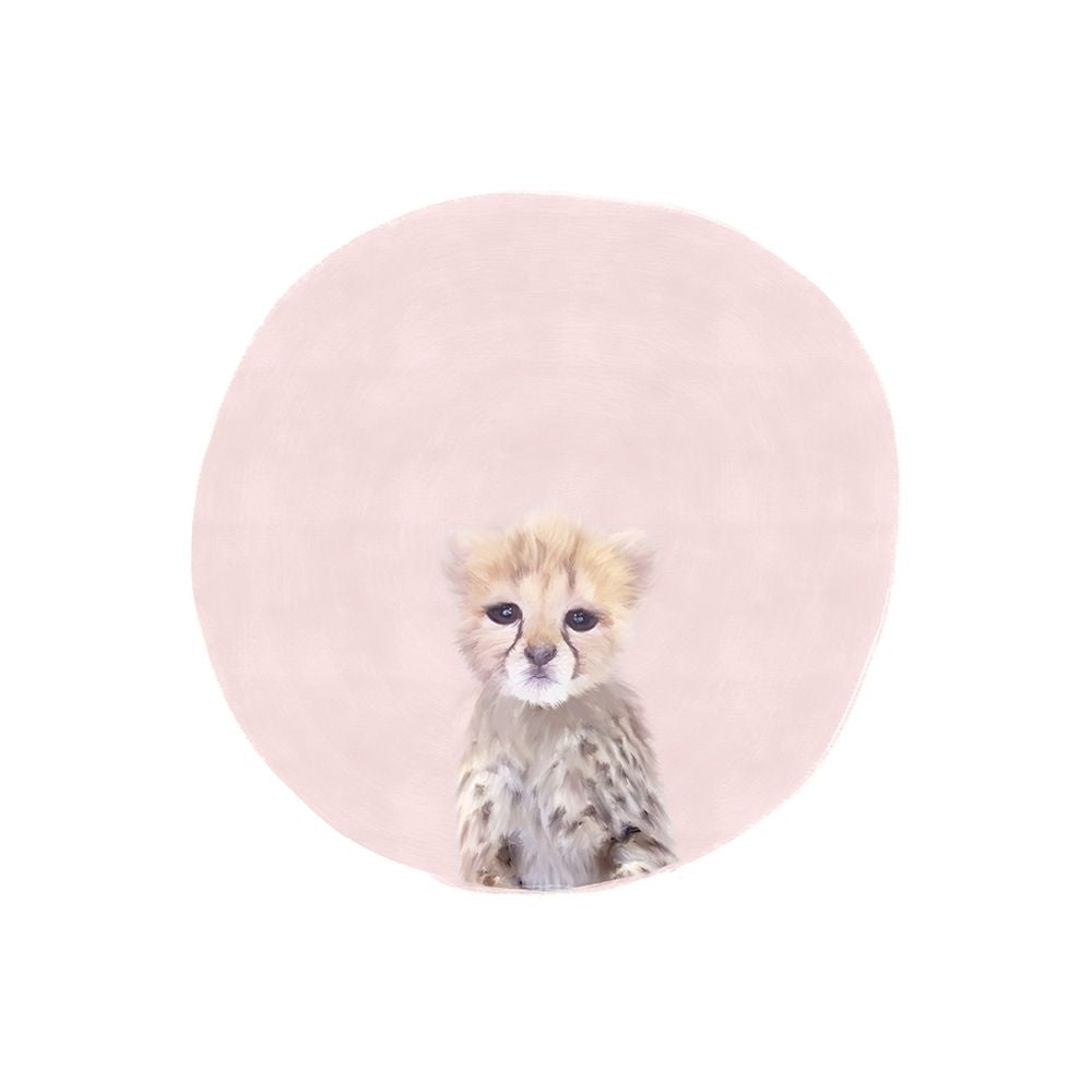 Baby Cheetah Pink by Leah Straatsma-VARPDXLSSQ023A Image 1