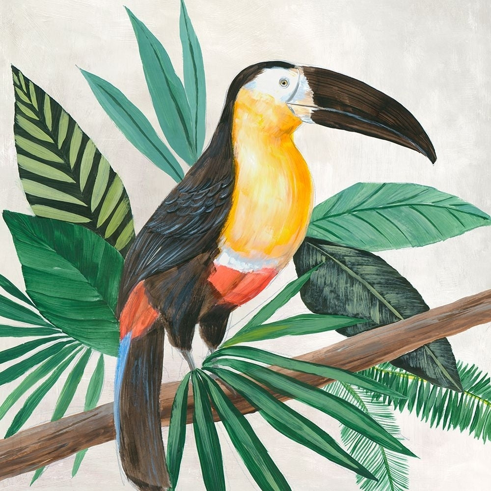 Tropical Birds I Poster Print - K Lily-VARPDXLY037A Image 1