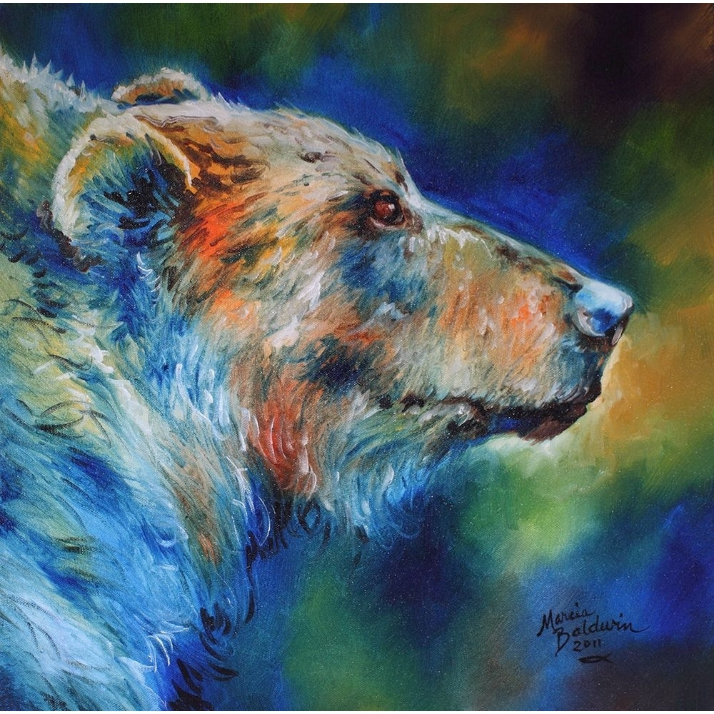 Bear Abstract Poster Print - Marcia Baldwin-VARPDXMARCBA225305 Image 1