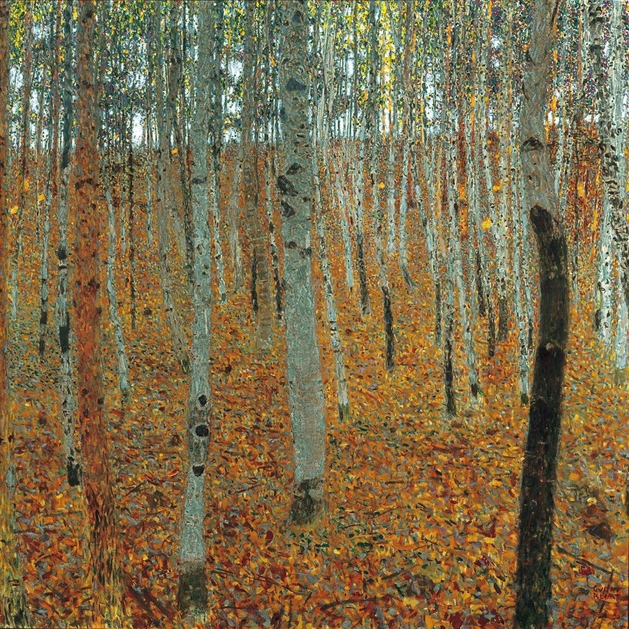 Klimt-Forest of Beech Trees Poster Print - Collection Masters-VARPDXMASCOL262640 Image 1