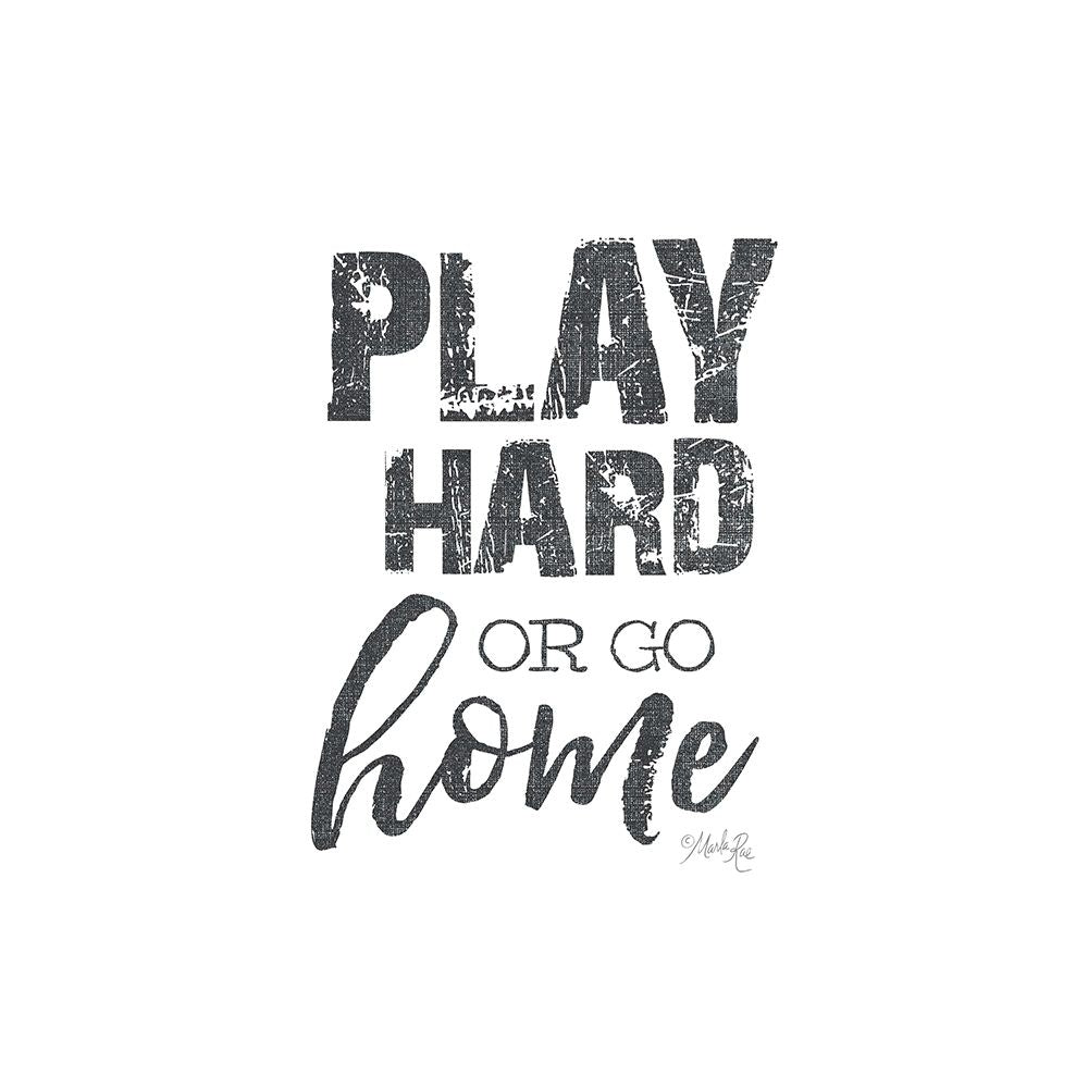 Play Hard Poster Print by Marla Rae-VARPDXMAZ5509 Image 1