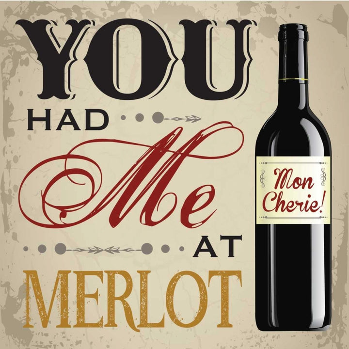 Wine and You 2 Poster Print by Melody Hogan-VARPDXMHSQ046B Image 1