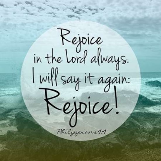 Rejoice Always Poster Print by Marcus Prime-VARPDXMPSQ017A Image 1