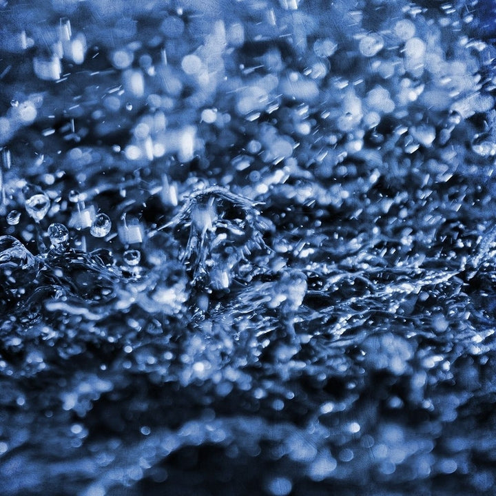 Aqua Droplets 2 Poster Print by Marcus Prime-VARPDXMPSQ078A Image 1