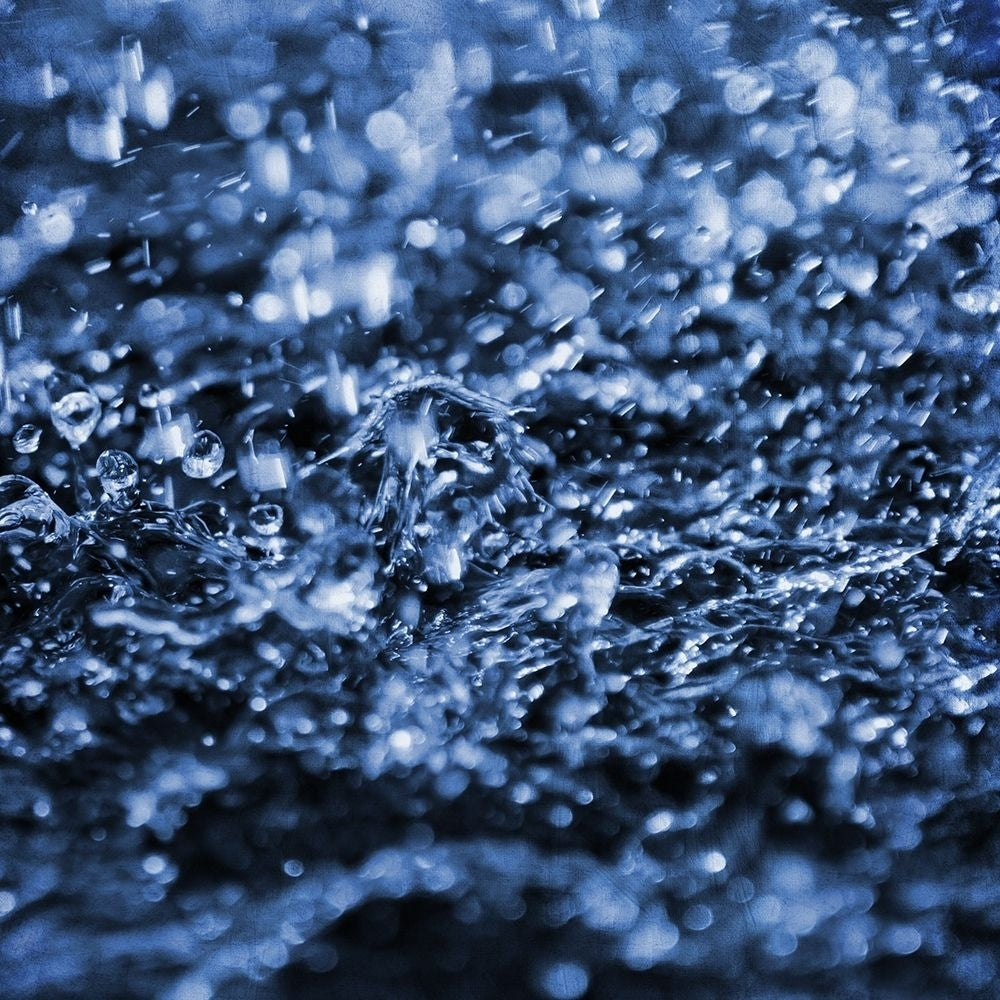 Aqua Droplets 2 Poster Print by Marcus Prime-VARPDXMPSQ078A Image 2