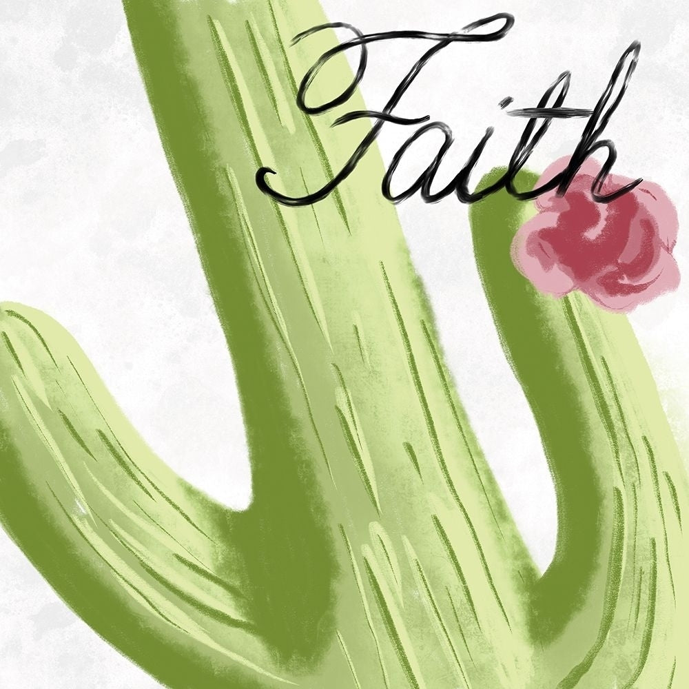 Succulent Faith 1 Poster Print by Marcus Prime-VARPDXMPSQ241B Image 1