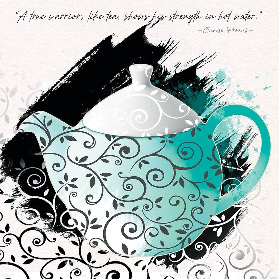 Teal Tea 1 Poster Print - Savannah Miller-VARPDXMSSQ002A Image 1