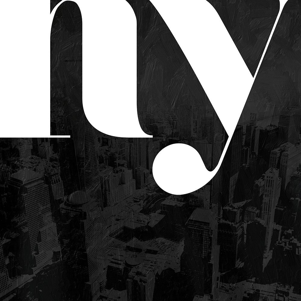 Black NY Poster Print by Mlli Villa-VARPDXMVSQ005A Image 2