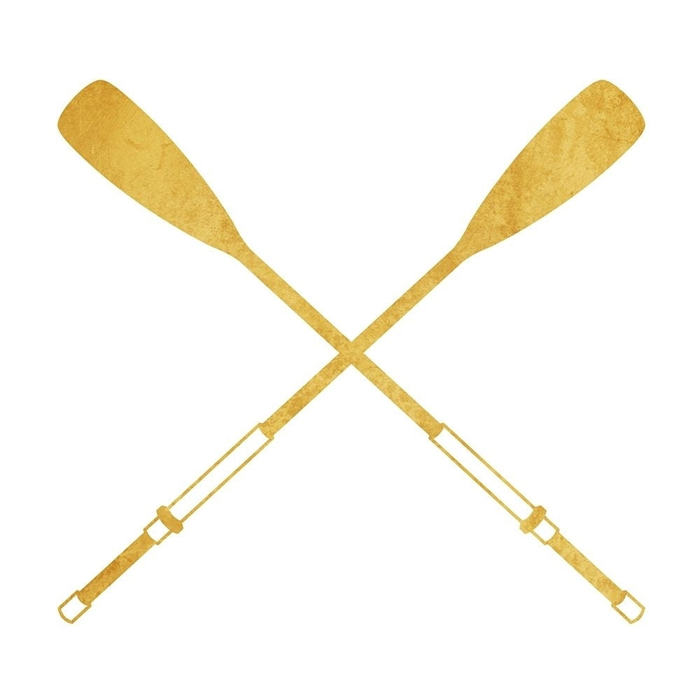 Gold Oars Poster Print by Mlli Villa-VARPDXMVSQ325B Image 1