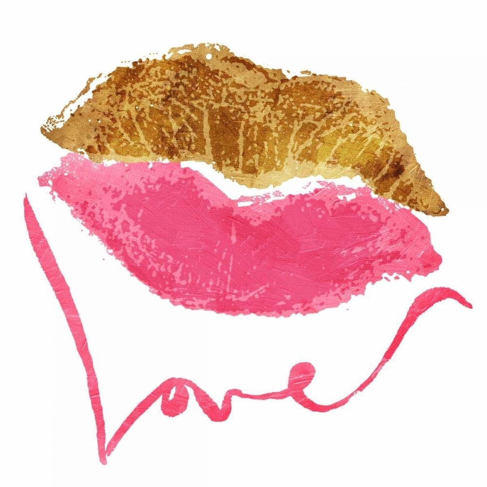 Love Lips White Poster Print by OnRei OnRei-VARPDXONSQ128A2 Image 1