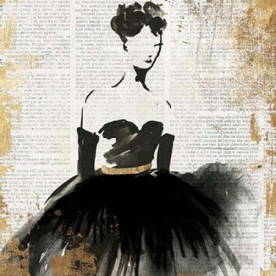 Lady in Black II Poster Print by PI Studio -VARPDXPU150A Image 1