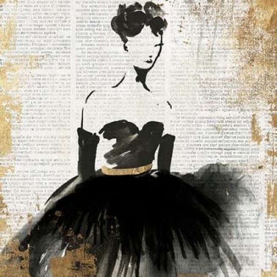 Lady in Black II Poster Print by PI Studio -VARPDXPU150A Image 2