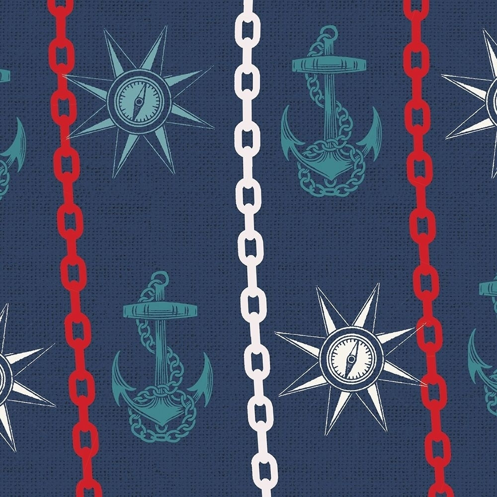 Nautical Pattern 4 Poster Print by Candace Allen-VARPDXQCASQ047C Image 1