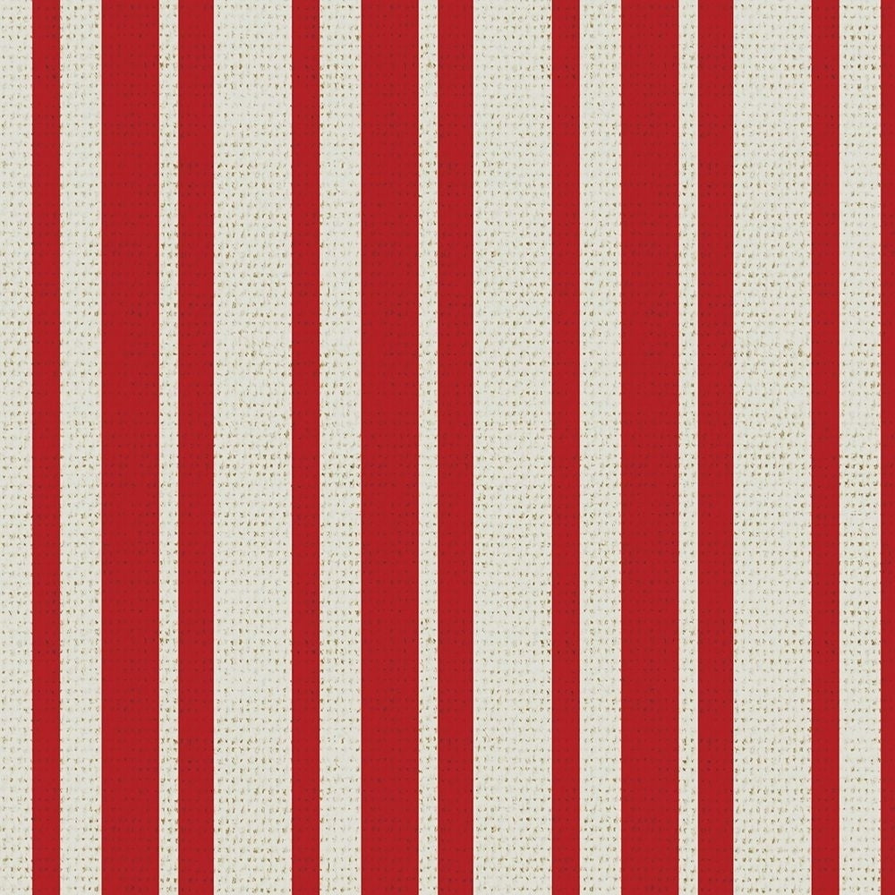 Nautical Red Stripe 1 Poster Print by Candace Allen-VARPDXQCASQ048A Image 1