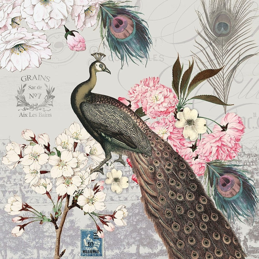 Peacock Pastels 2 Poster Print - Bijoux And Lula-VARPDXQCASQ162B Image 1