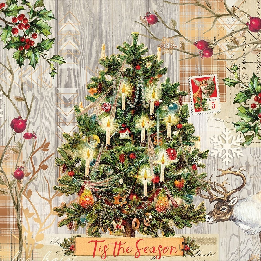 Holiday Tree 2 Poster Print - Bijoux And Lula-VARPDXQCASQ178D Image 1