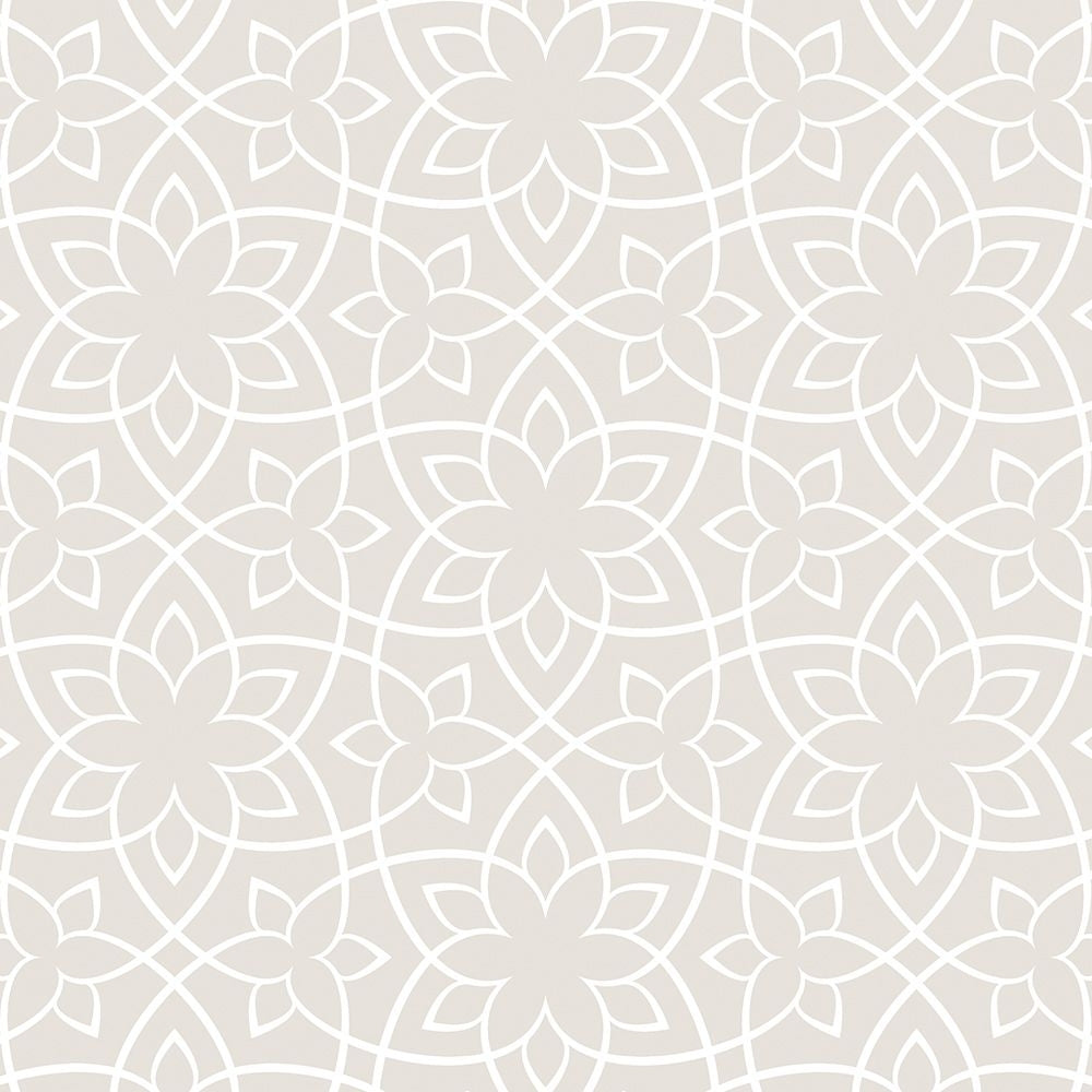 Beige Tile Poster Print - Lula Bijoux and Company-VARPDXQCASQ145A Image 1