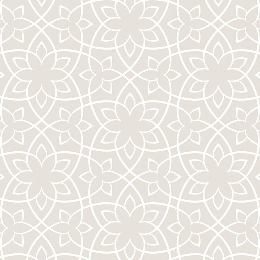 Beige Tile Poster Print - Lula Bijoux and Company-VARPDXQCASQ145A Image 1