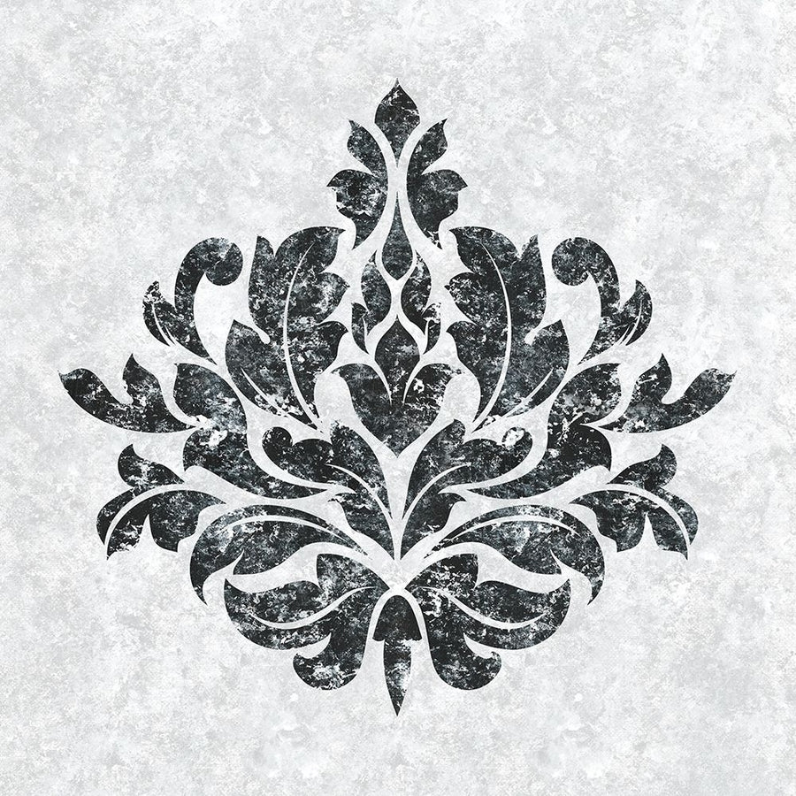 Textured Damask I on white by Lee C-VARPDXRB15206LC Image 1