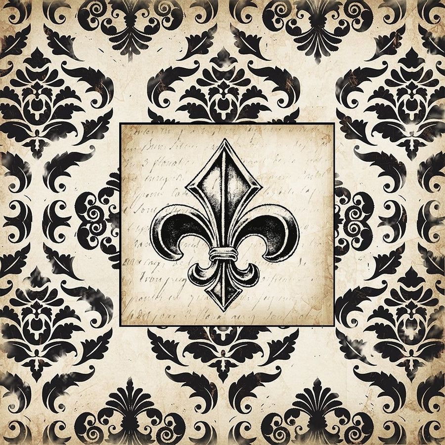 Fleur d Lis Damask II by Tre Sorelle Studios-VARPDXRB4564TS Image 1