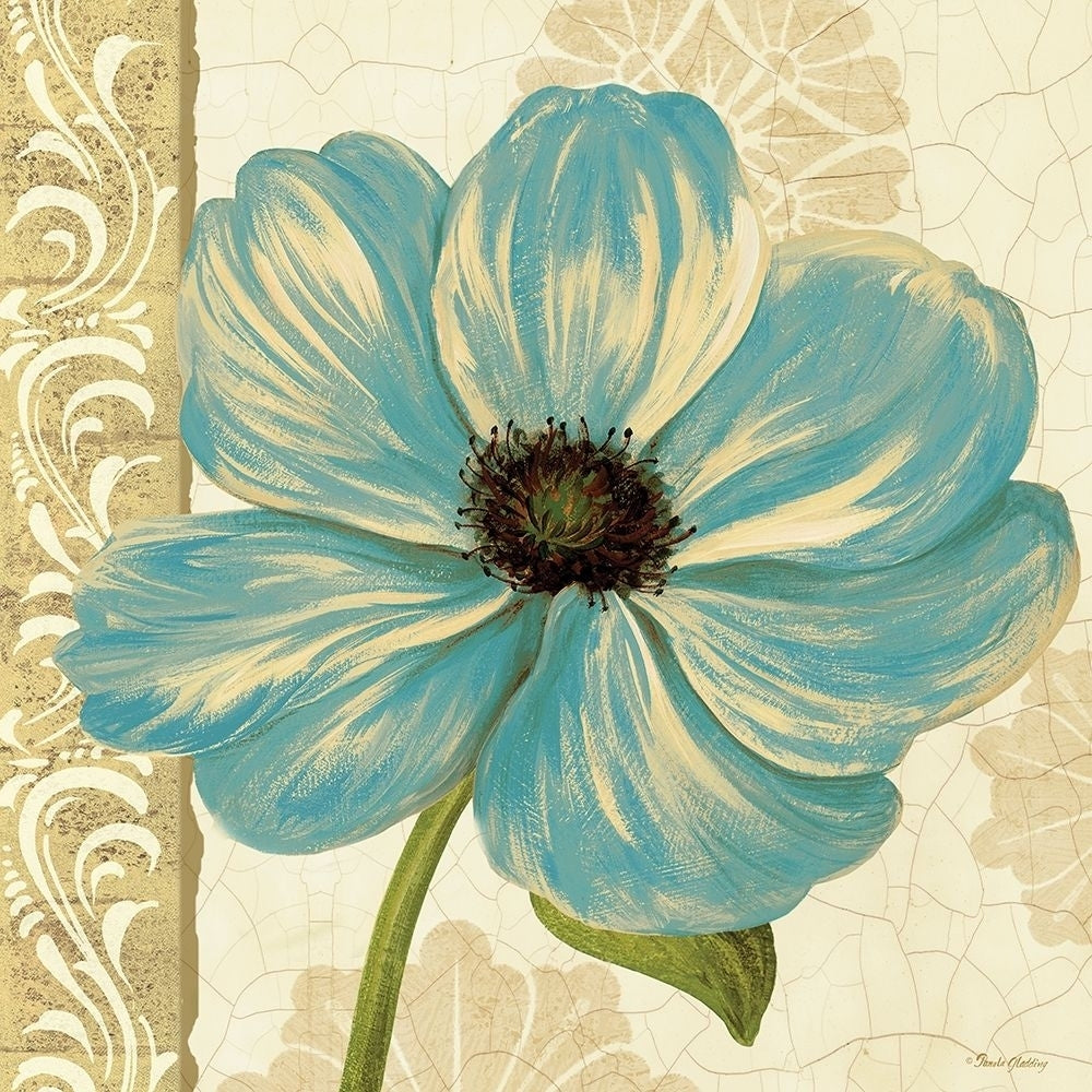 Garden Fete Turquoise Square I by Pamela Gladding-VARPDXRB6816PG Image 1