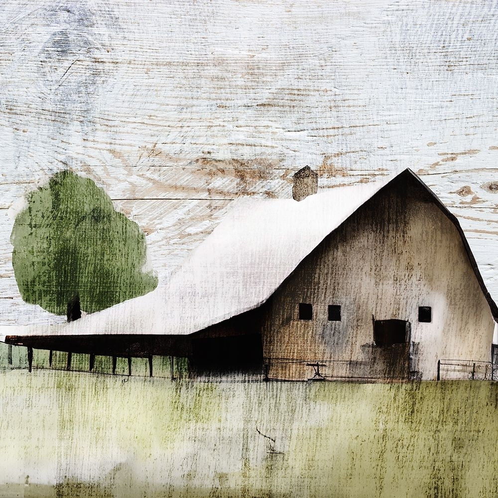 The White Barn II Poster Print - Sasha-VARPDXSASHA278803 Image 1