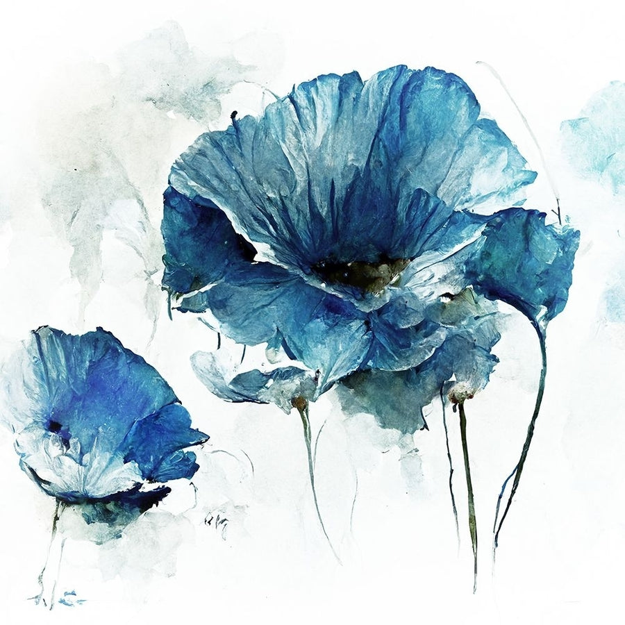 Sky Poppies I Poster Print - Sasha-VARPDXSASHA278868 Image 1