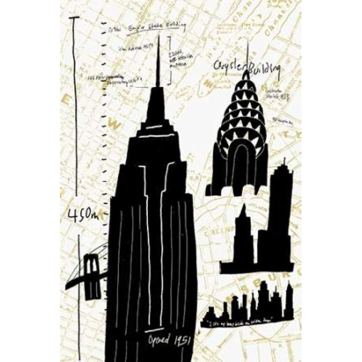 NY Deco I Poster Print by Edward Selkirk -VARPDXSE198A Image 1