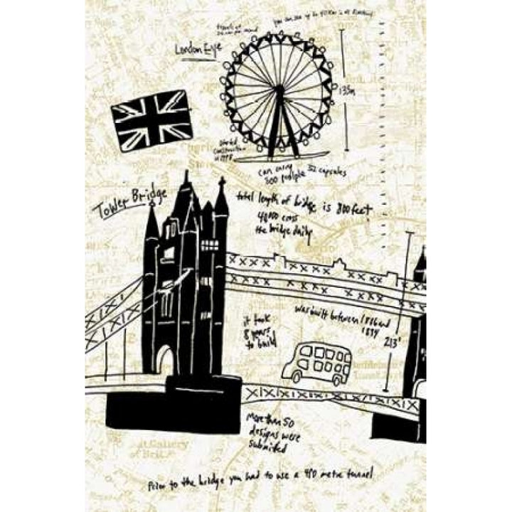 London Gold I Poster Print by Edward Selkirk -VARPDXSE202A Image 1