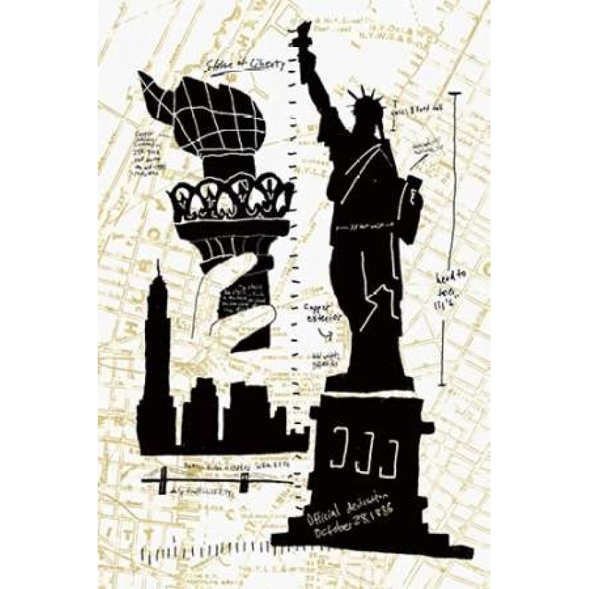 NY Deco II Poster Print by Edward Selkirk -VARPDXSE199A Image 2