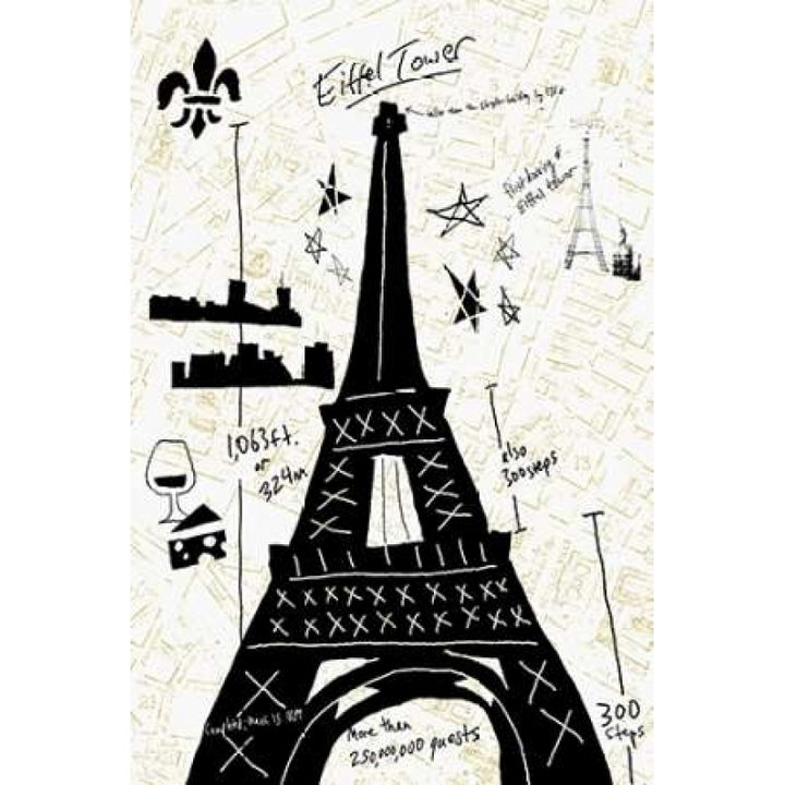 Paris Gold I Poster Print by Edward Selkirk -VARPDXSE200A Image 2