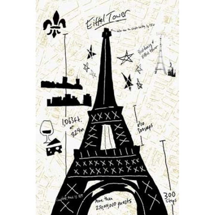 Paris Gold I Poster Print by Edward Selkirk -VARPDXSE200A Image 1