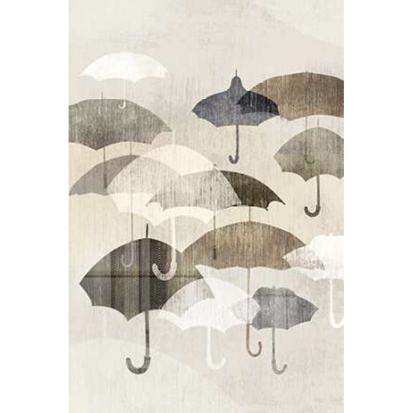 Umbrella Rain I Poster Print by Edward Selkirk -VARPDXSE235A Image 2