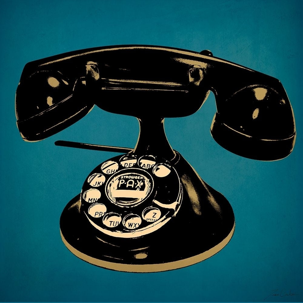 Telephone 2 Poster Print by Tina Carlson-VARPDXTCSQ028A Image 2