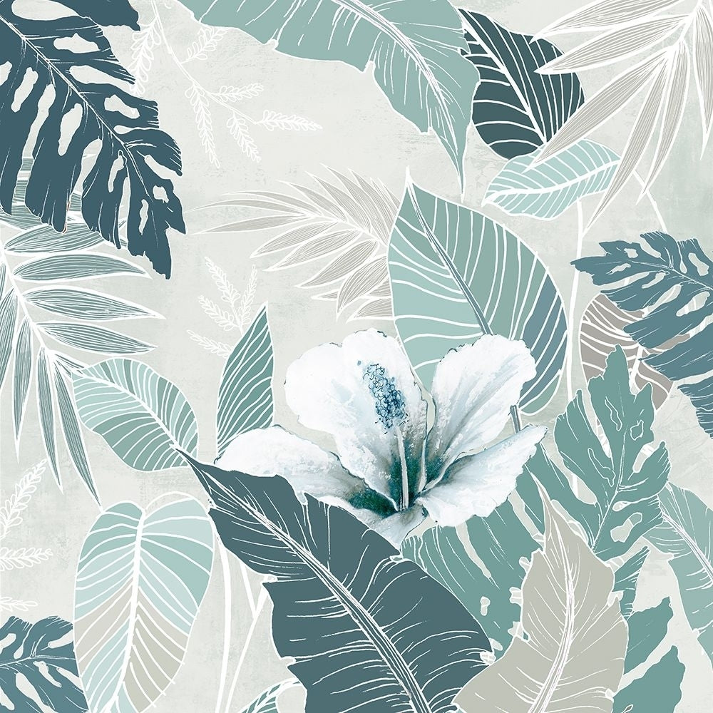 Teal Tropics I Poster Print - Alex Black-VARPDXAX015A Image 1