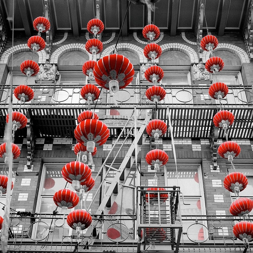 Red Lanterns Poster Print by Alan Blaustein-VARPDXB3721D Image 1