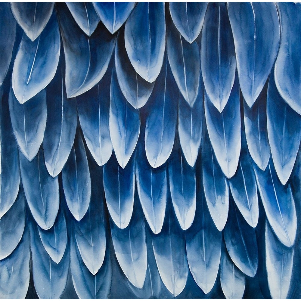 PLUMAGE BLUE Poster Print by Atelier B Art Studio Atelier B Art Studio-VARPDXBEGANI495 Image 1