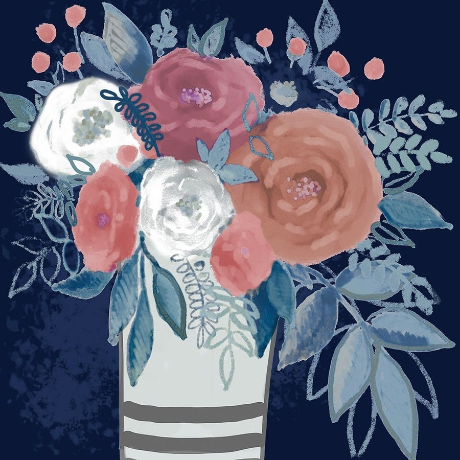 Peaceful Bouquet 1 Poster Print - Boho Hue Studio-VARPDXBHSSQ049A Image 1