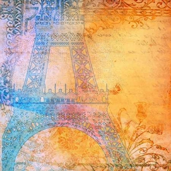 Romantic Paris Poster Print by Beverly Dyer-VARPDXCCSQ005A Image 2