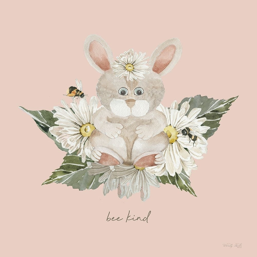 Baby Bunny - Bee Kind Poster Print - Cindy Jacobs-VARPDXCIN3971 Image 1