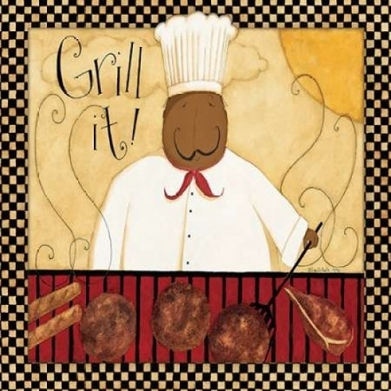 Grill It Poster Print by Dan DiPaolo-VARPDXDDP5SQ042 Image 2